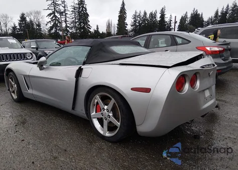 2006 Chevrolet Corvette из США, поврежденный, VIN 1G1YY36U765121653